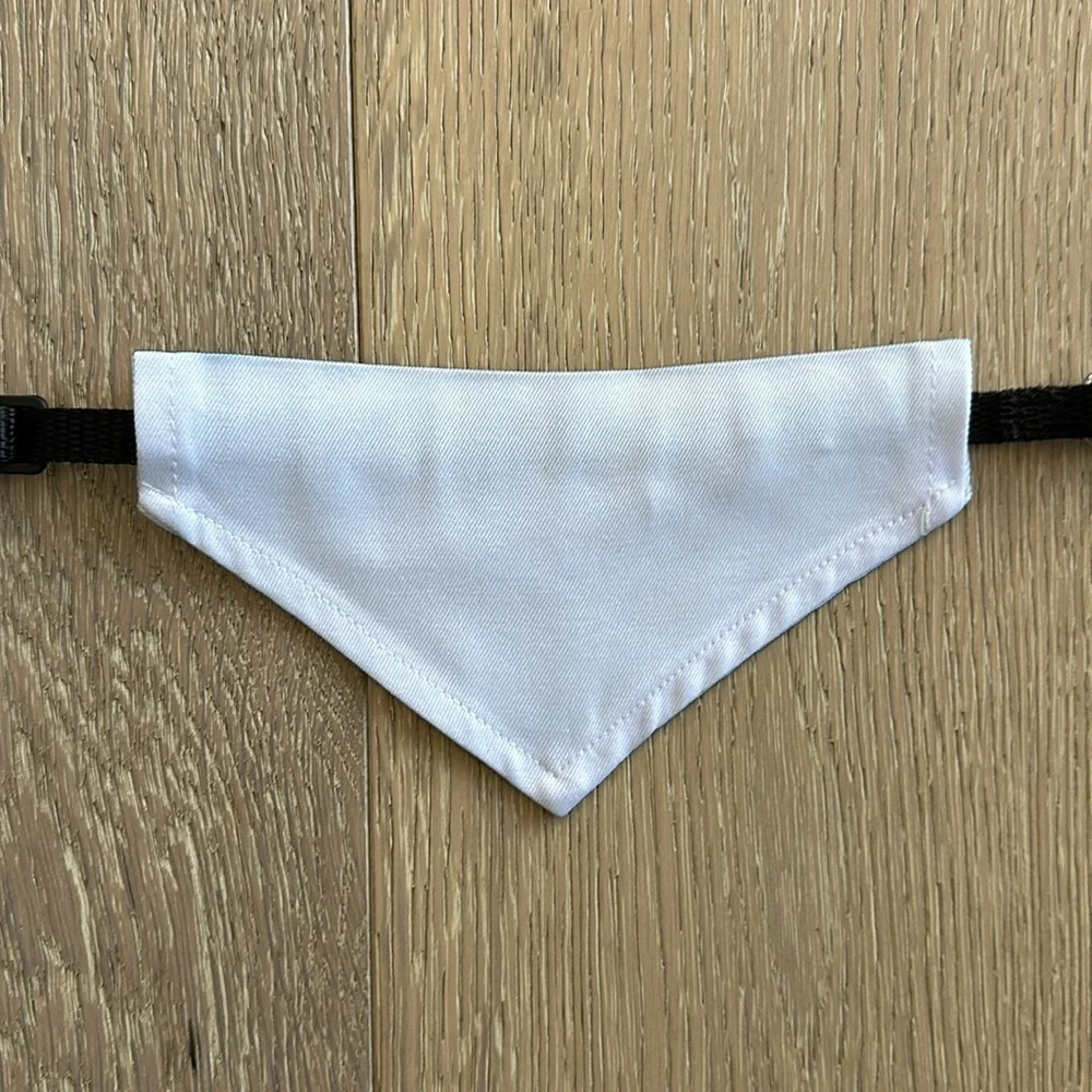 Fur Baby Black Pet Bandana Collar